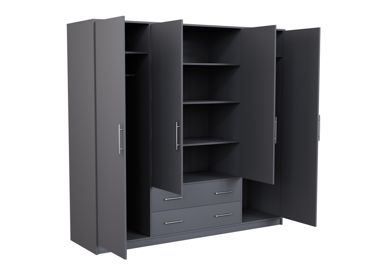 Armadio Cavmero 100 (Antracite)