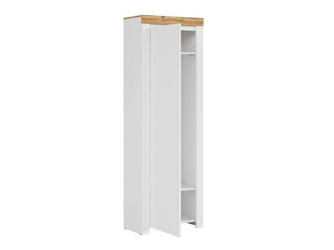 Armadio Sonsoru 117 (Bianco + Bianco lucido + Quercia di Wotan)