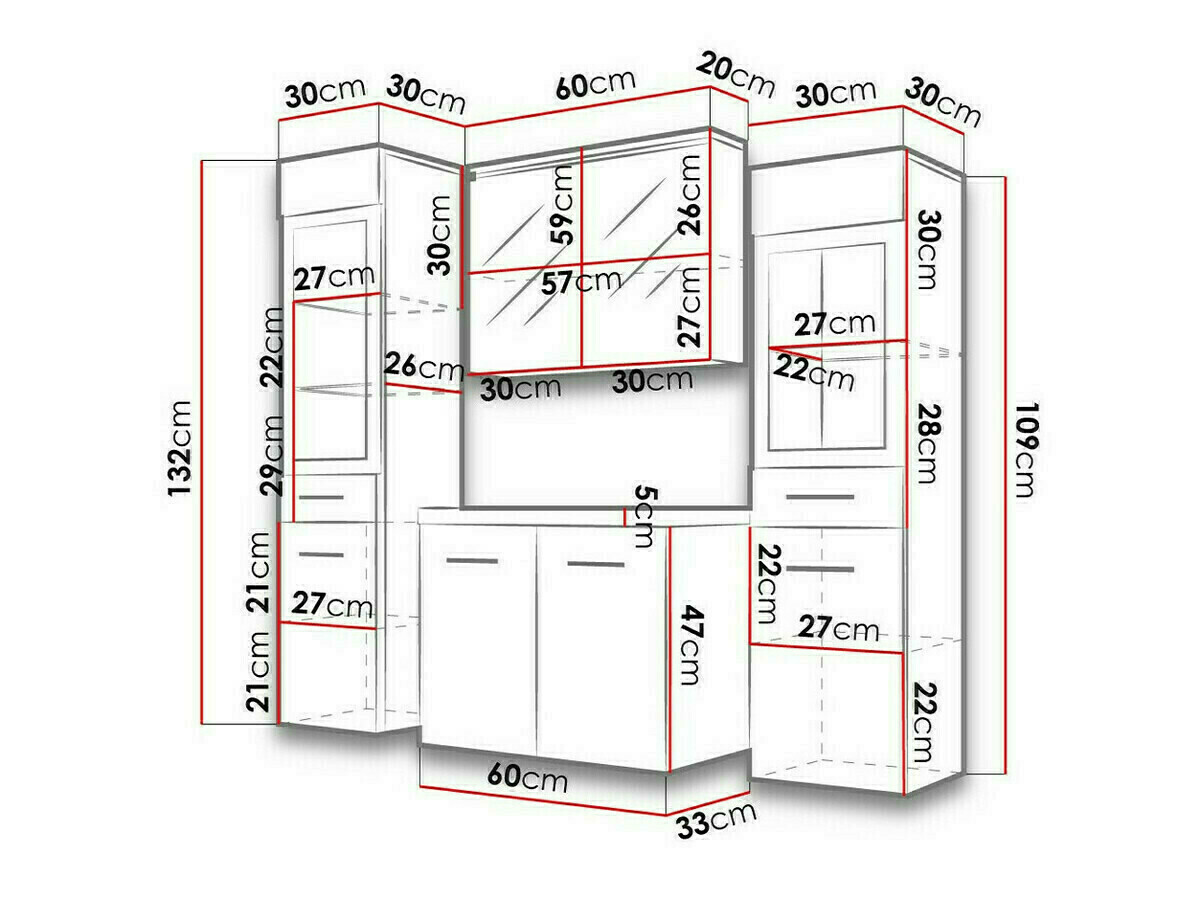Set bagno Scientia III (Quercia sanremo)