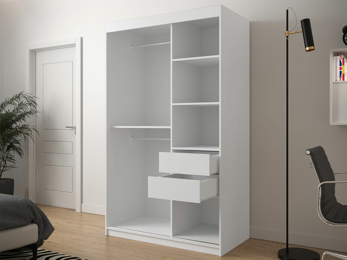 Guardaroba Hartford 287 (Rovere Artisan + Nero)