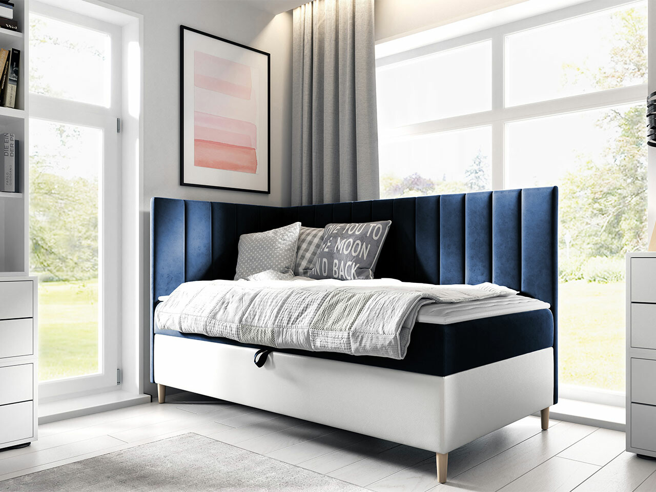 Letto continentale Lucus (Soft 017 + Fresh 11)