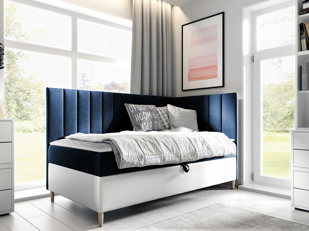Letto continentale Lucus (Soft 017 + Fresh 11)