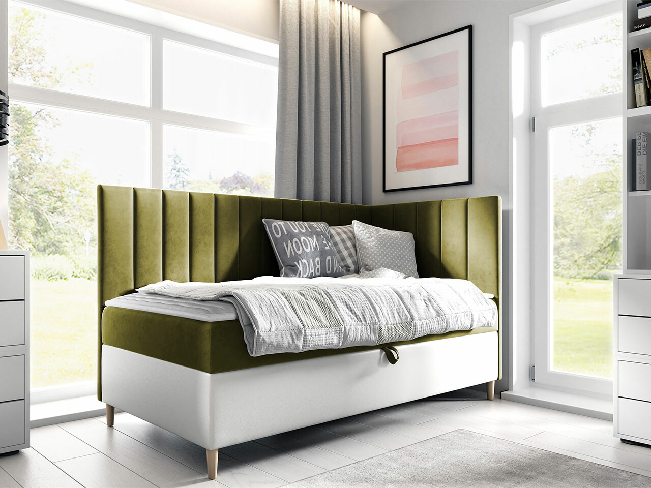 Letto continentale Lucus (Soft 017 + Fresh 12)