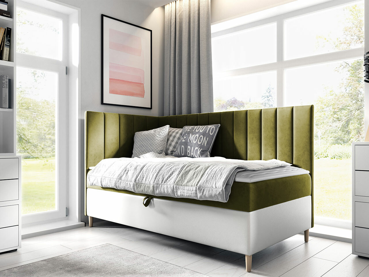Letto continentale Lucus (Soft 017 + Fresh 12)