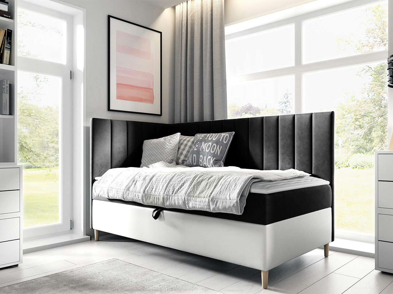 Letto continentale Lucus (Soft 017 + Fresh 17)