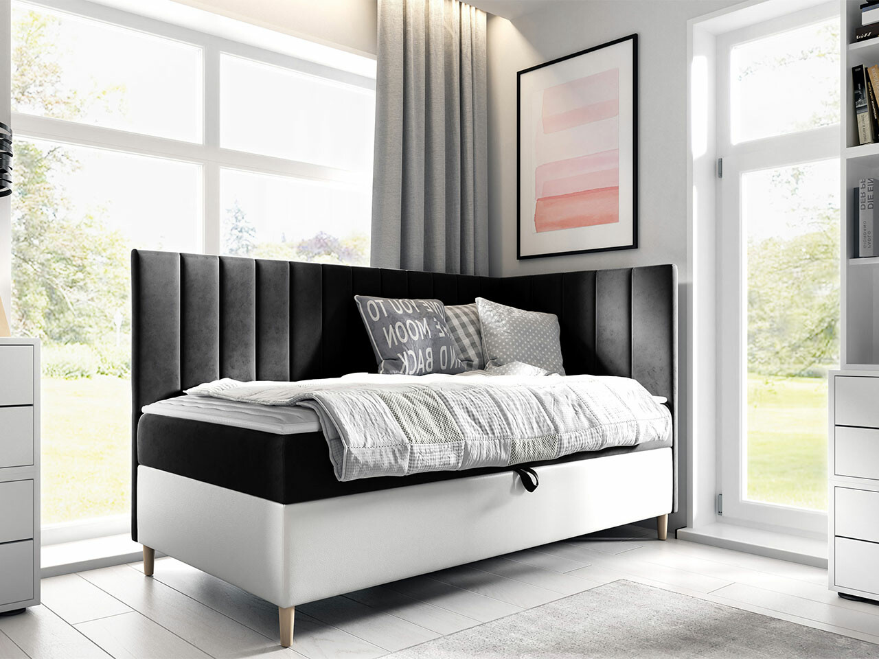 Letto continentale Lucus (Soft 017 + Fresh 17)