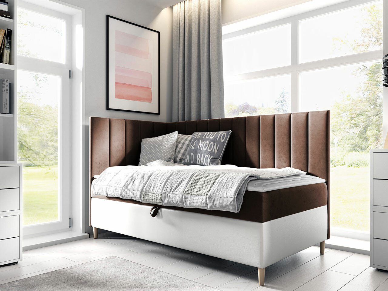 Letto continentale Lucus (Soft 017 + Fresh 4)