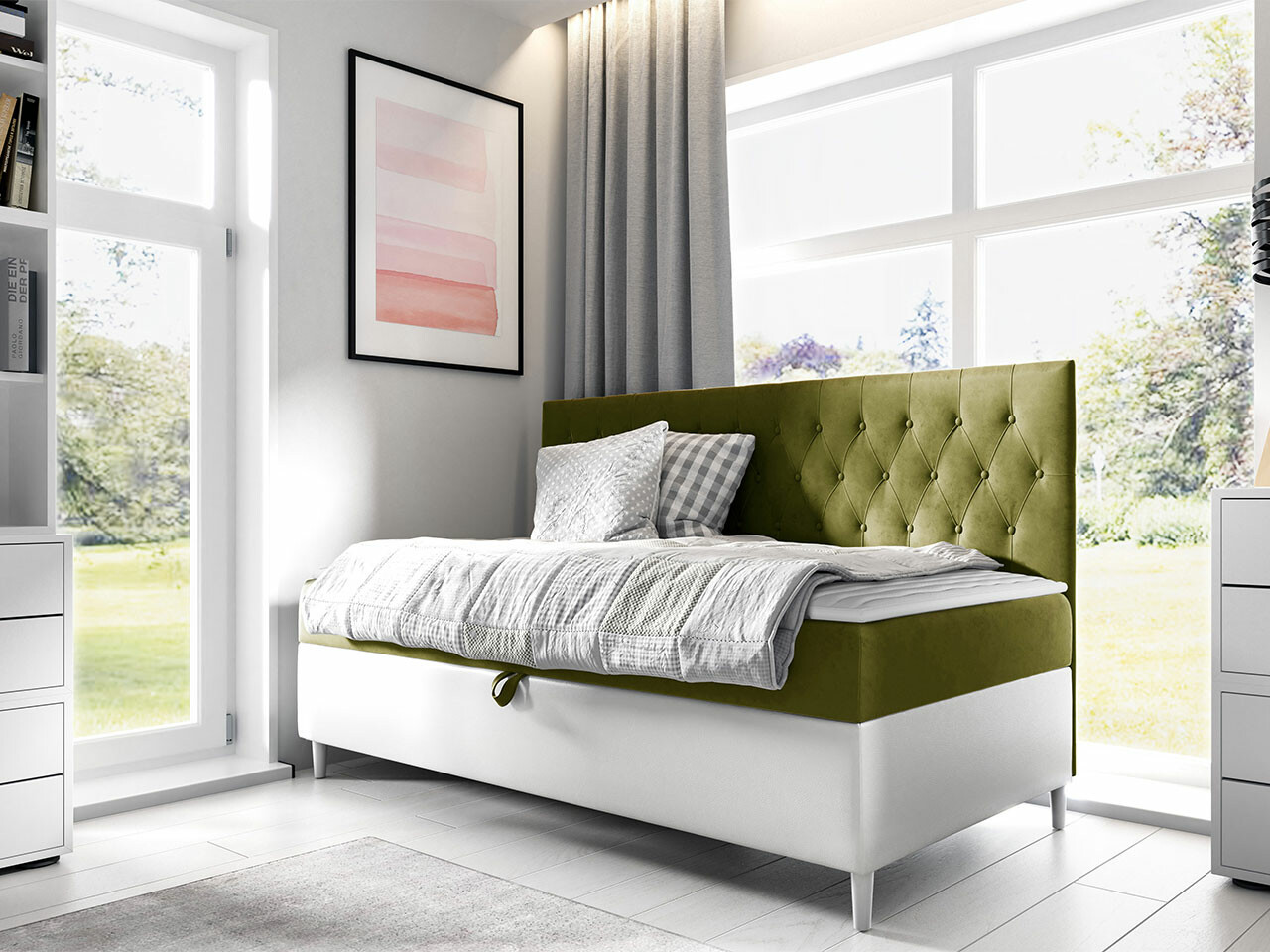 Letto continentale Lucus II (Soft 017 + Fresh 12)