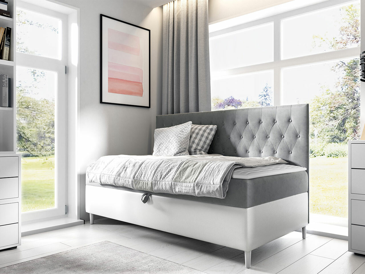 Letto continentale Lucus II (Soft 017 + Fresh 14)