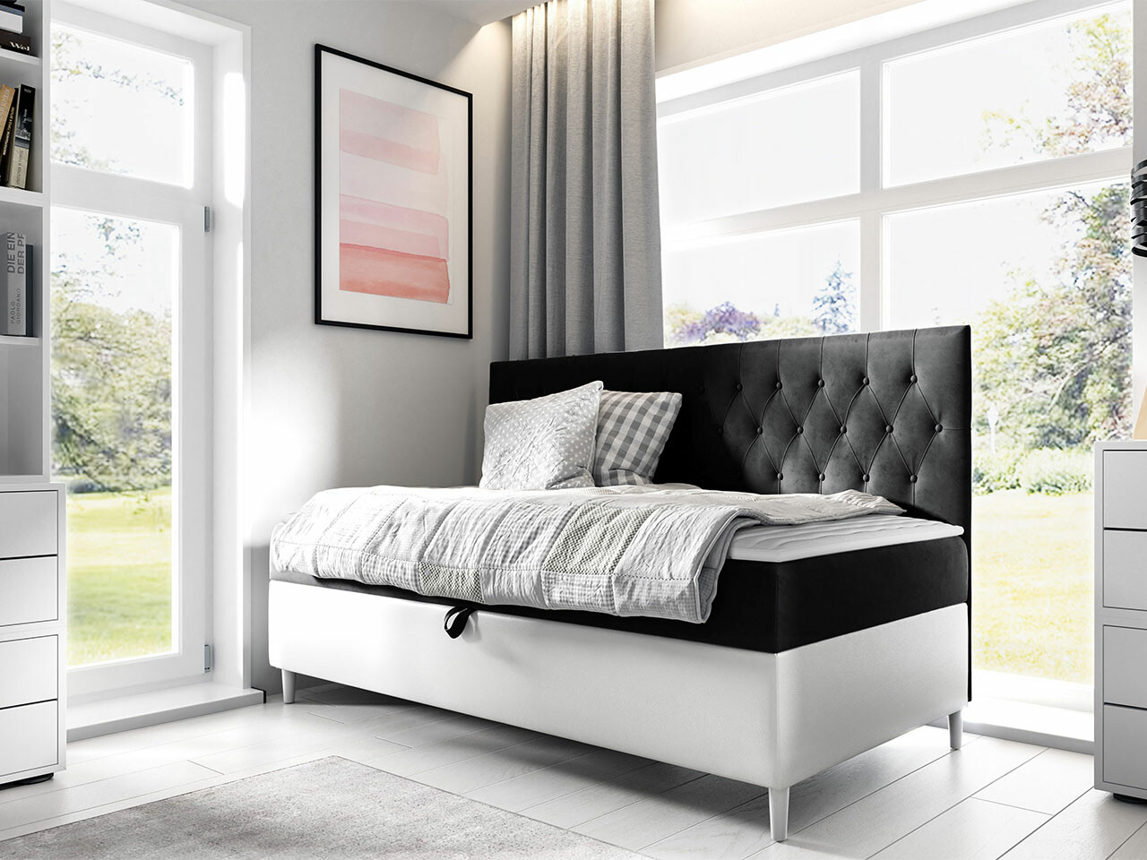 Letto continentale Lucus II (Soft 017 + Fresh 17)