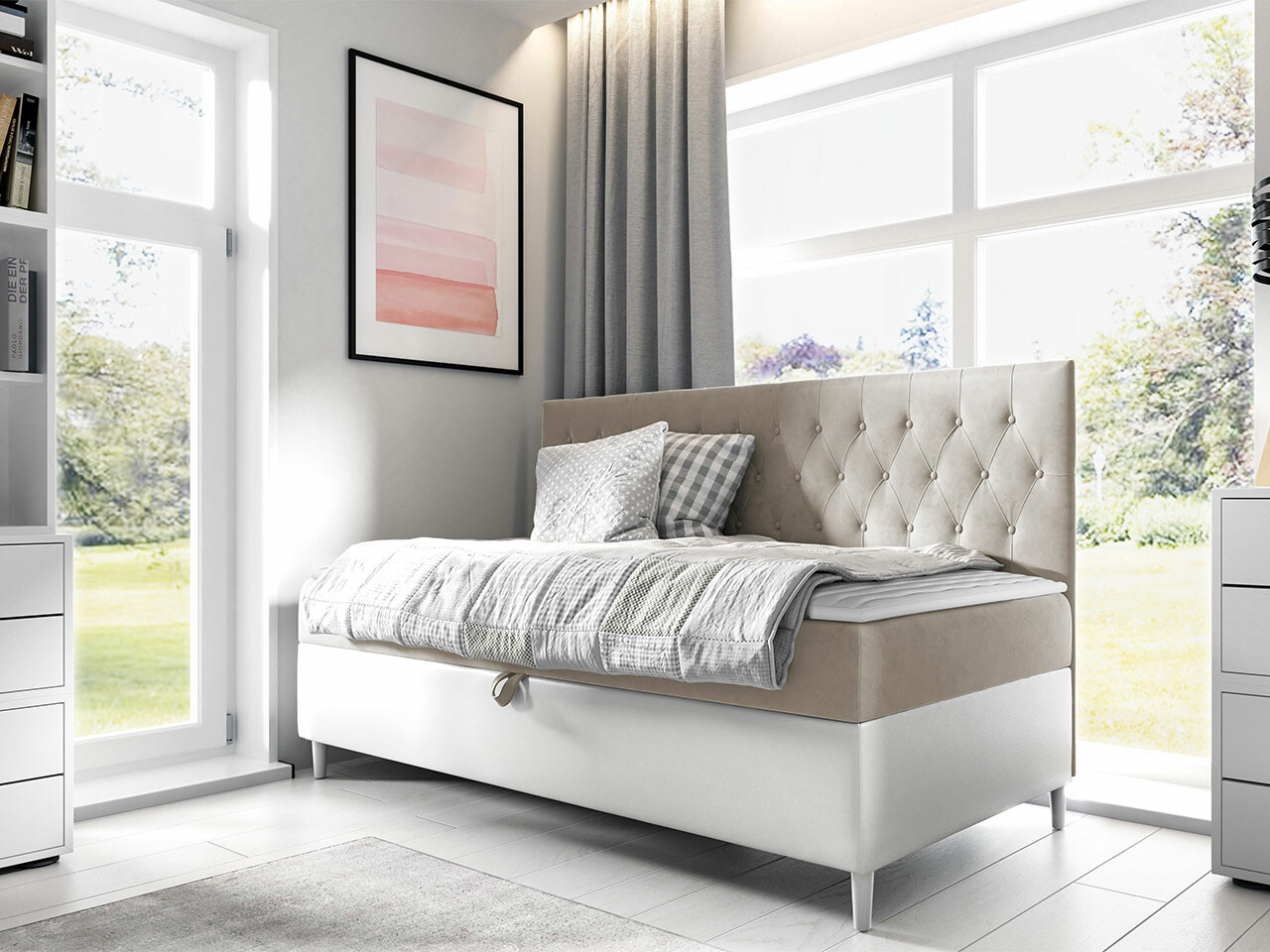 Letto continentale Lucus II (Soft 017 + Fresh 1)