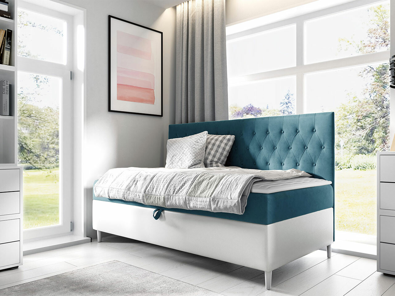 Letto continentale Lucus II (Soft 017 + Fresh 34)