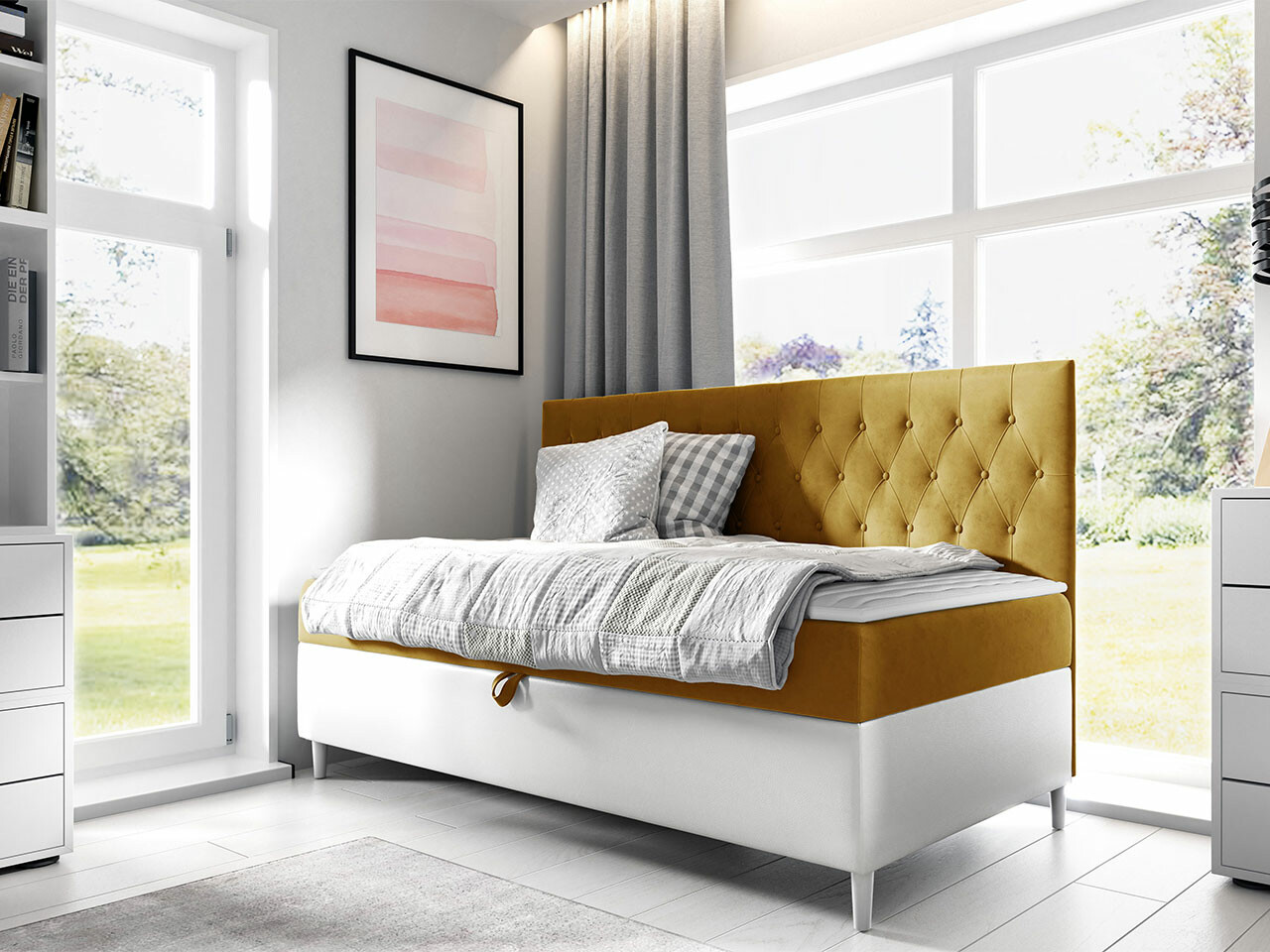 Letto continentale Lucus II (Soft 017 + Fresh 37)