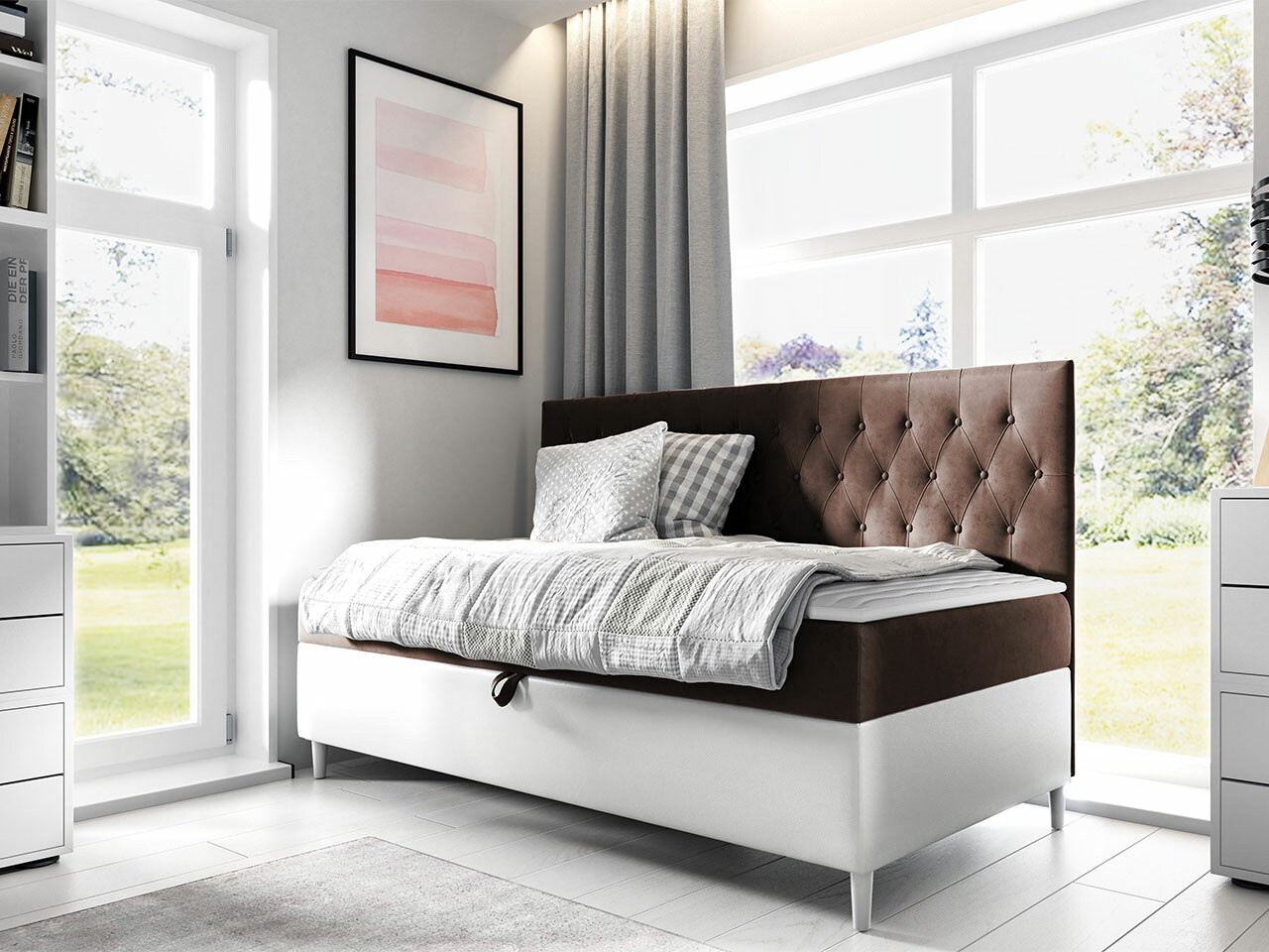 Letto continentale Lucus II (Soft 017 + Fresh 4)