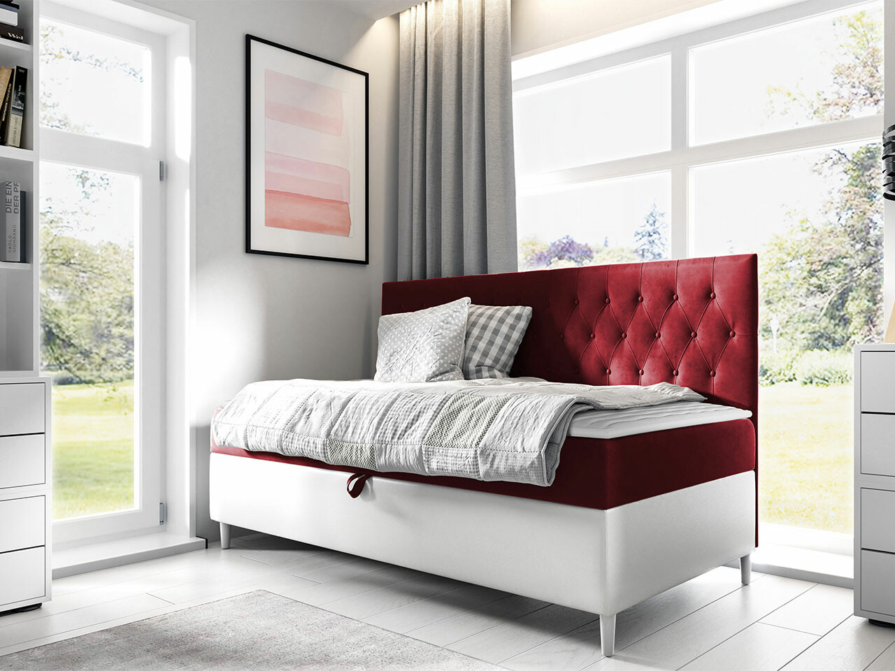 Letto continentale Lucus II (Soft 017 + Fresh 8)