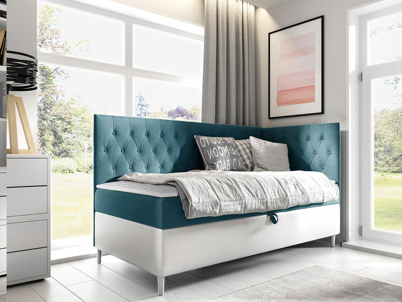 Letto continentale Lucus III (Soft 017 + Fresh 34)