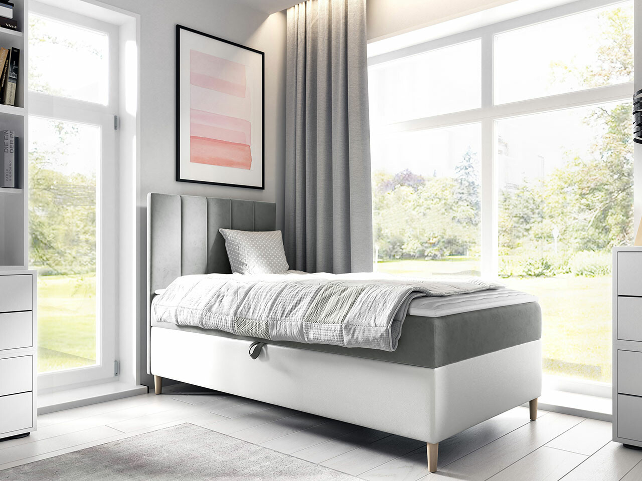 Letto continentale Lucus VI (Soft 017 + Fresh 14)