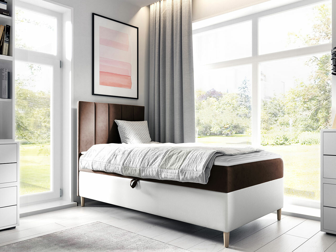 Letto continentale Lucus VI (Soft 017 + Fresh 4)