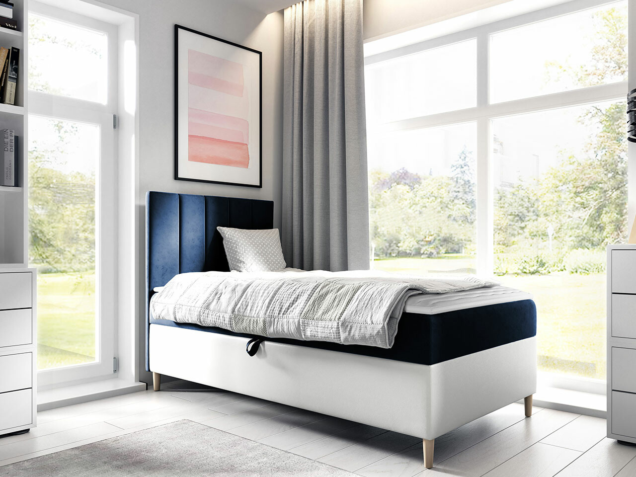 Letto continentale Lucus VI (Soft 017 + Fresh 11)