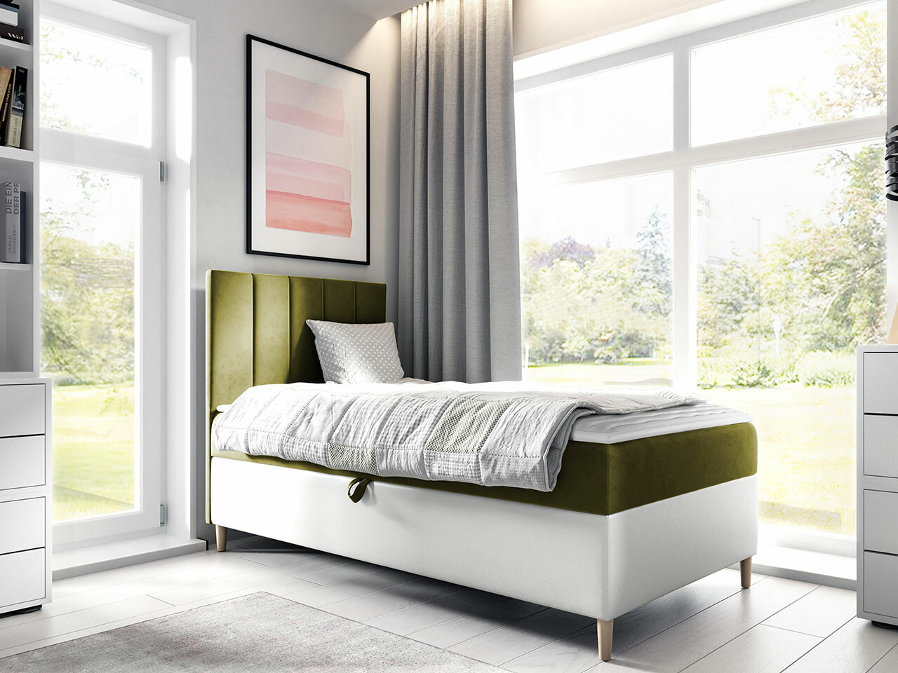 Letto continentale Lucus VI (Soft 017 + Fresh 12)