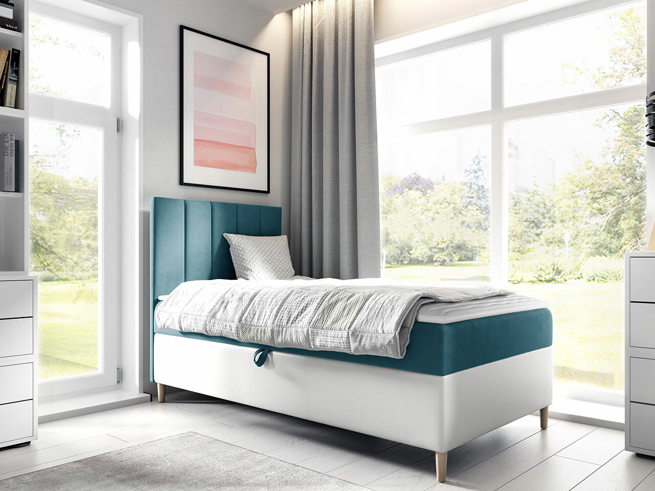 Letto continentale Lucus VI (Soft 017 + Fresh 34)