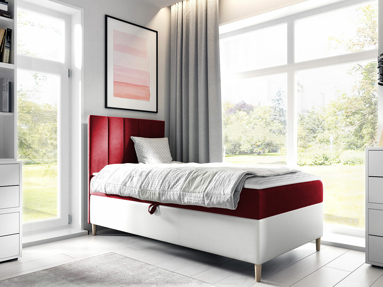 Letto continentale Lucus VI (Soft 017 + Fresh 8)