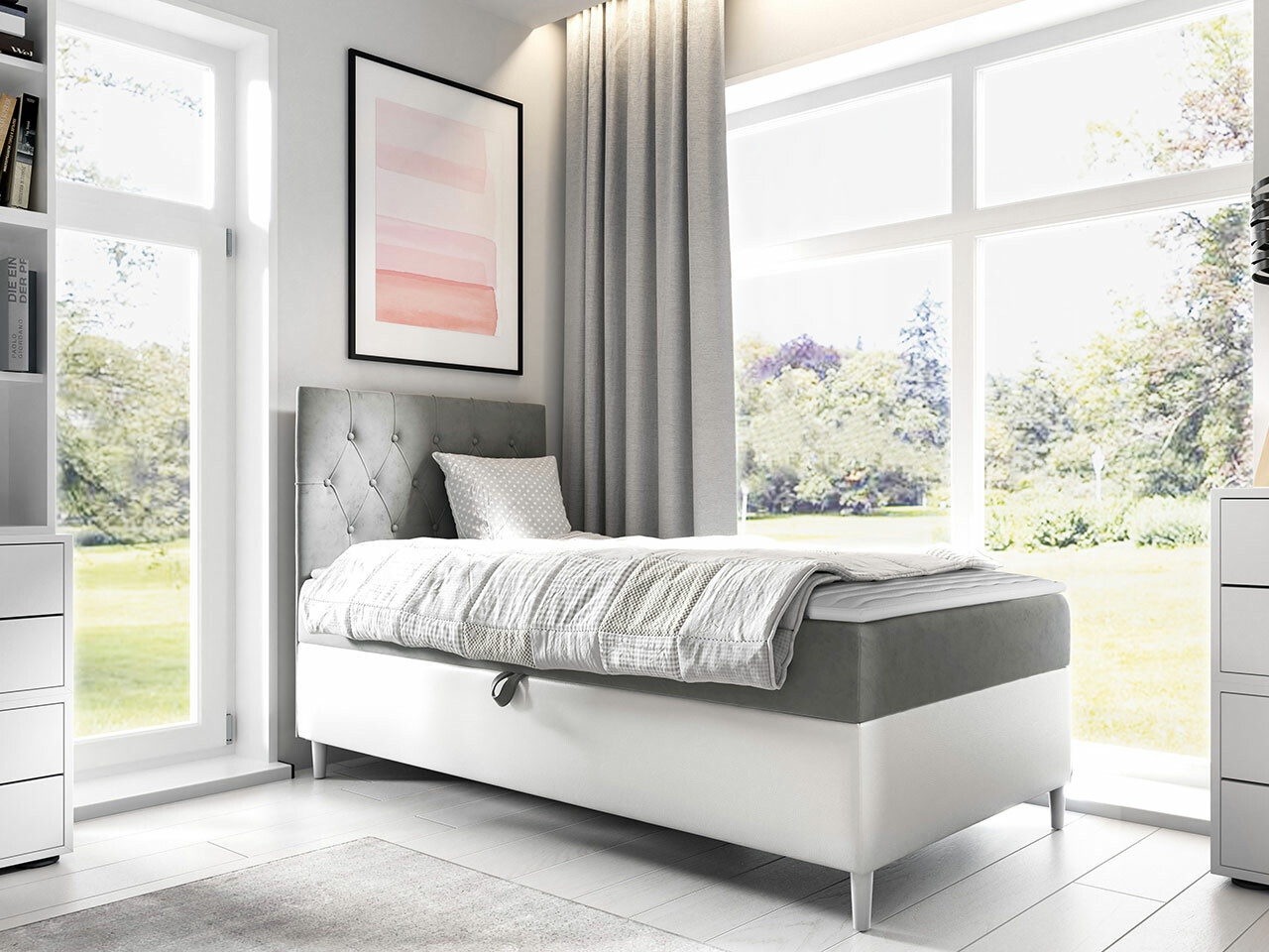 Letto continentale Lucus VII (Soft 017 + Fresh 14)