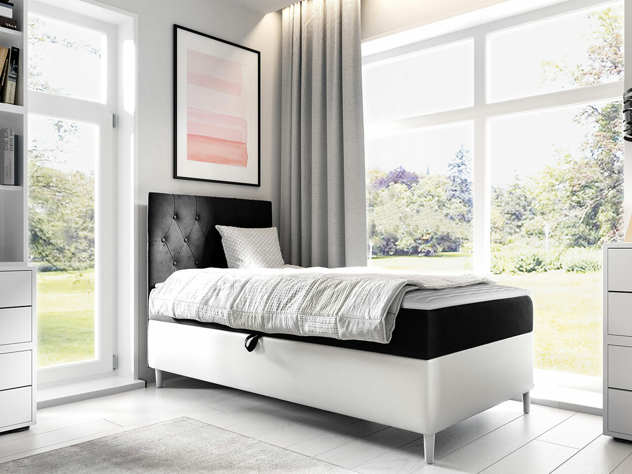 Letto continentale Lucus VII (Soft 017 + Fresh 17)