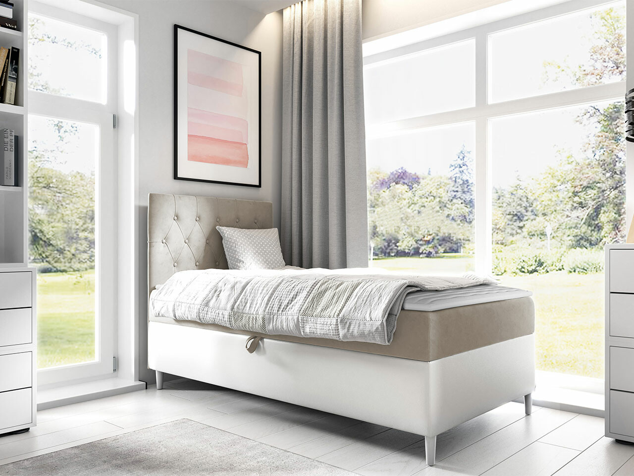 Letto continentale Lucus VII (Soft 017 + Fresh 1)