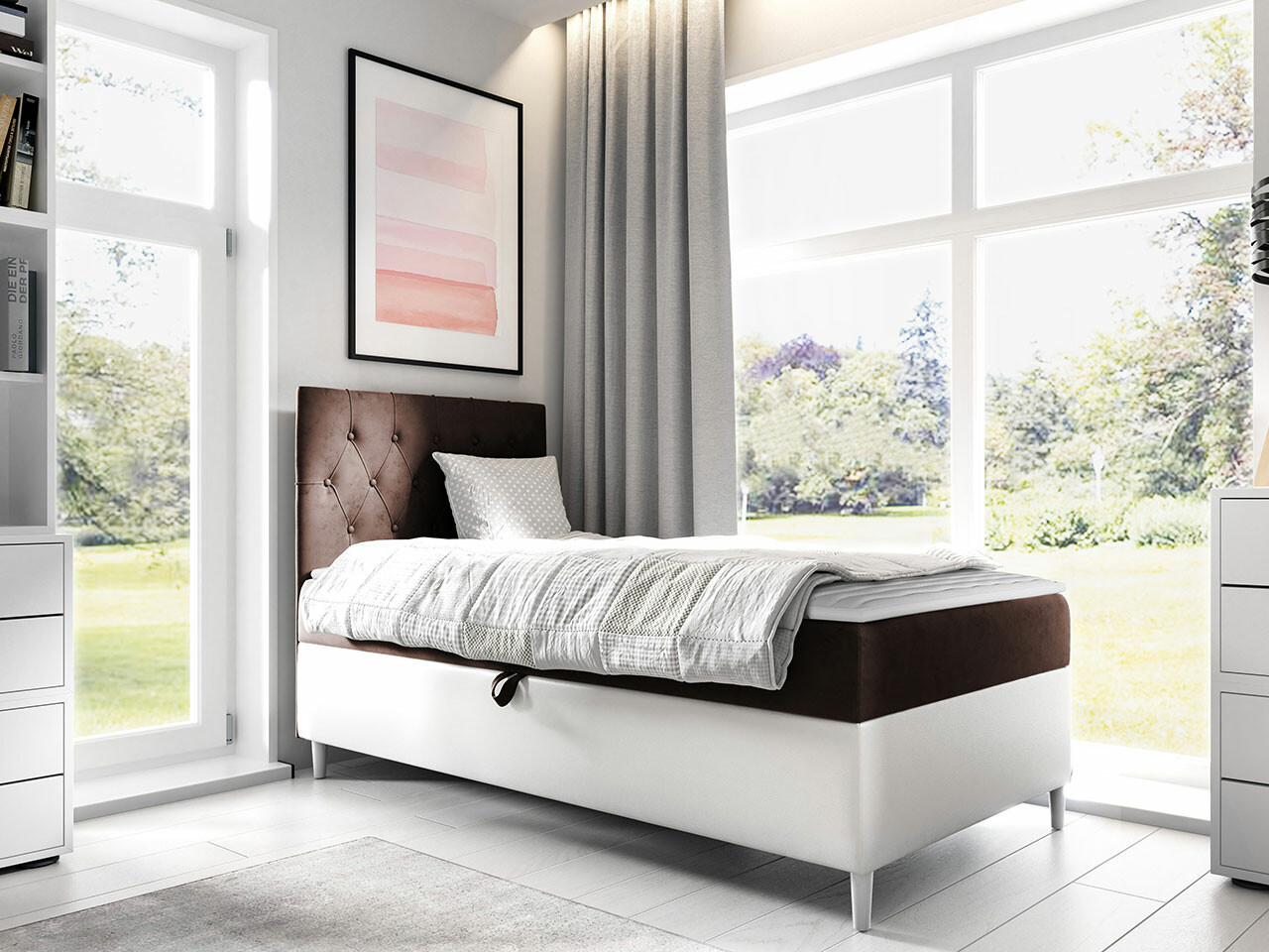 Letto continentale Lucus VII (Soft 017 + Fresh 4)