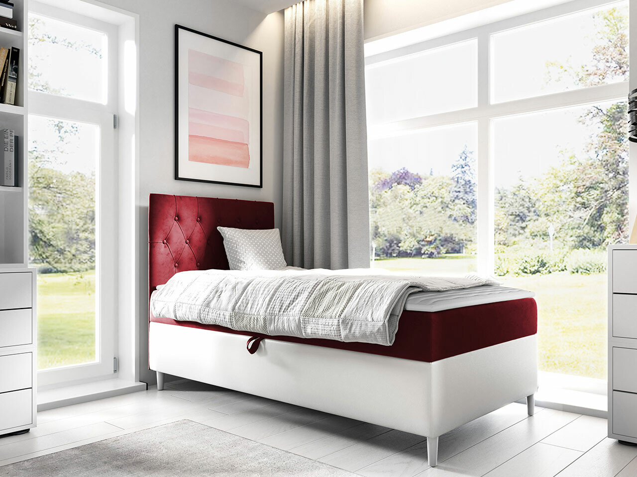 Letto continentale Lucus VII (Soft 017 + Fresh 8)