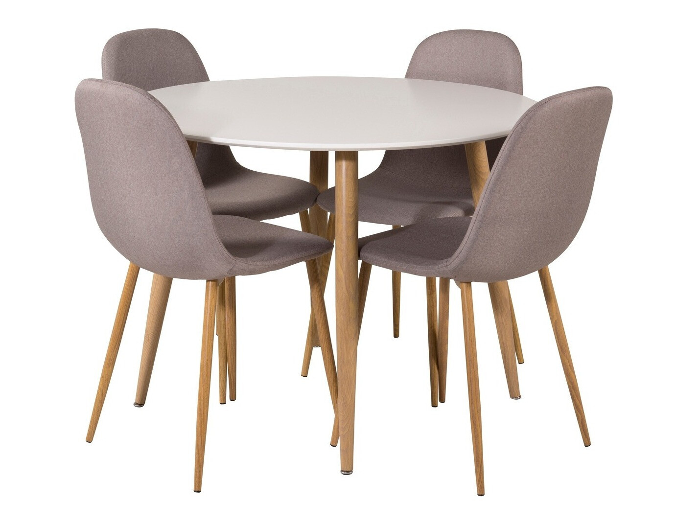 Set sala da pranzo Dallas 291 (Grigio + Quercia)