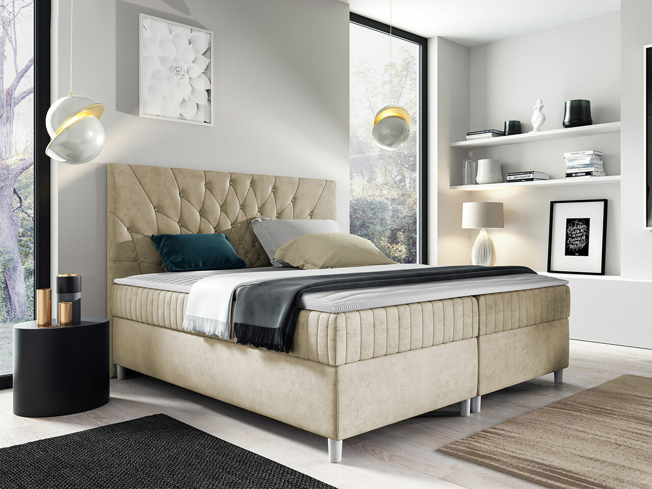 Letto continentale Civitas (Manila 02)
