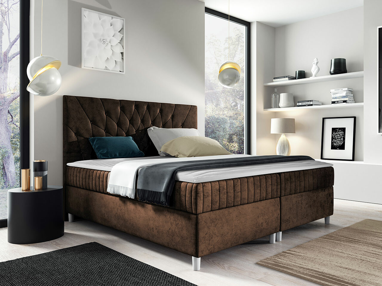Letto continentale Civitas (Manila 04)