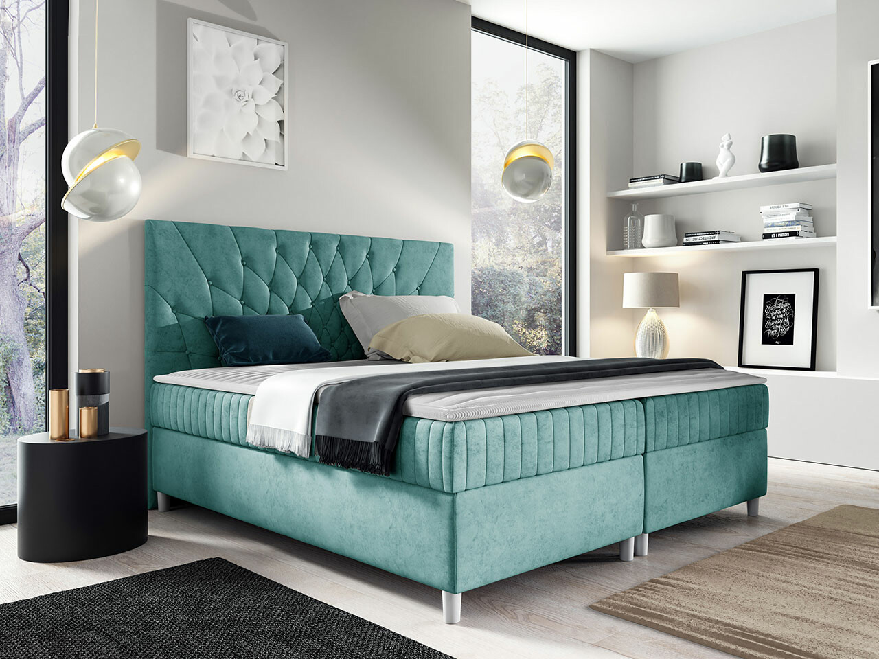 Letto continentale Civitas (Manila 12)