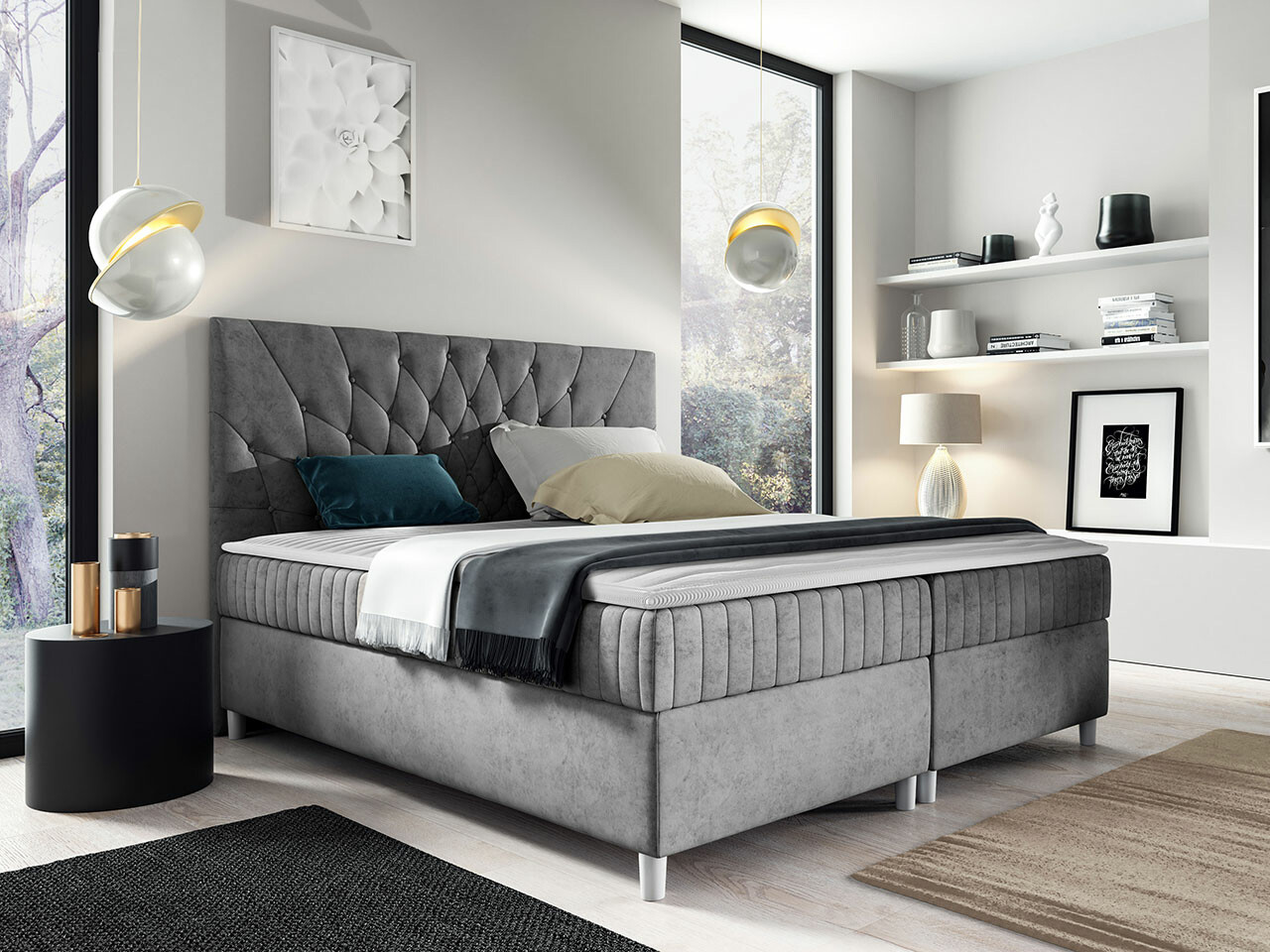 Letto continentale Civitas (Manila 16)