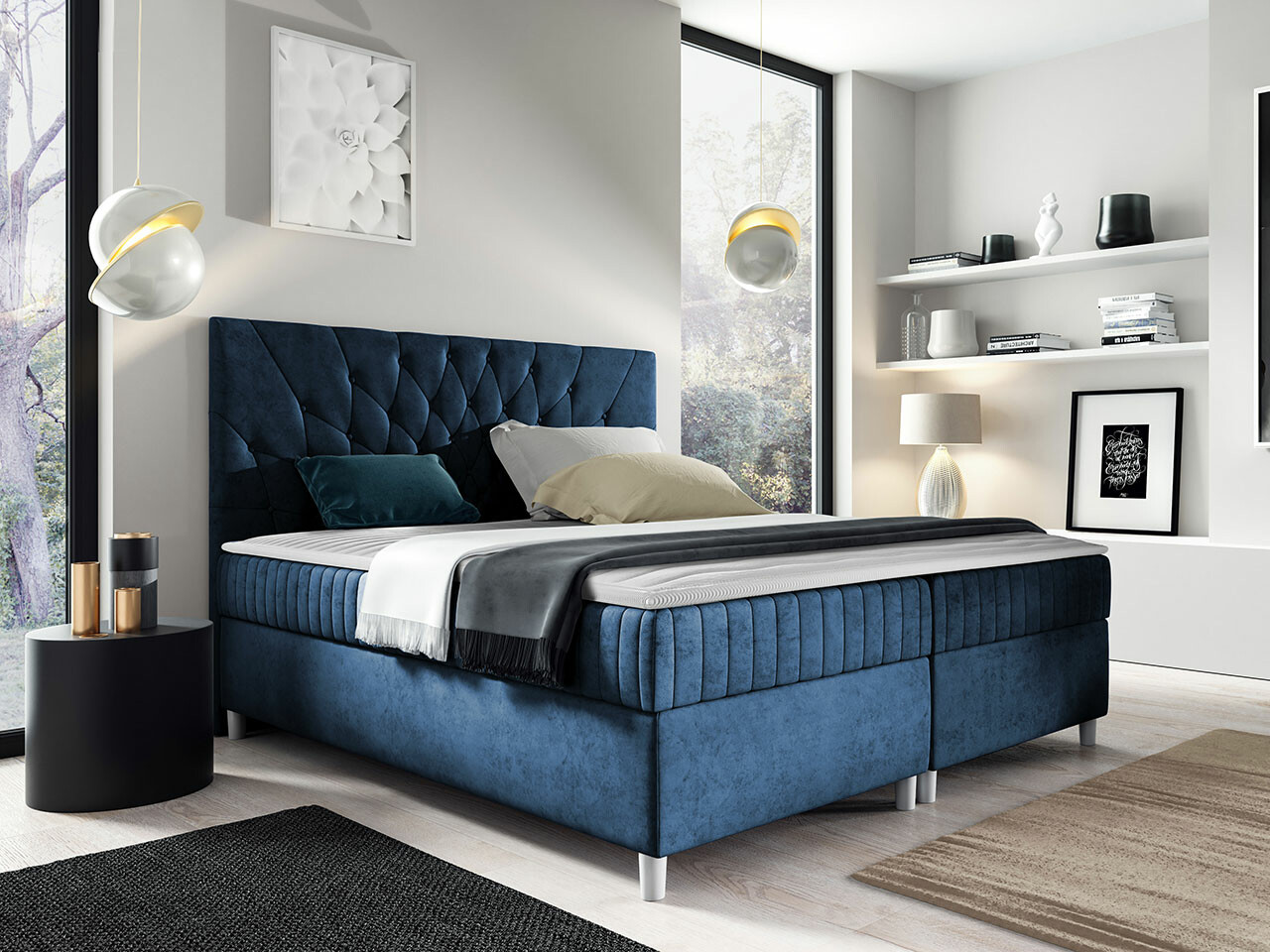Letto continentale Civitas (Manila 26)