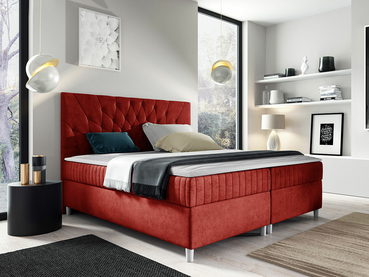 Letto continentale Civitas (Manila 28)