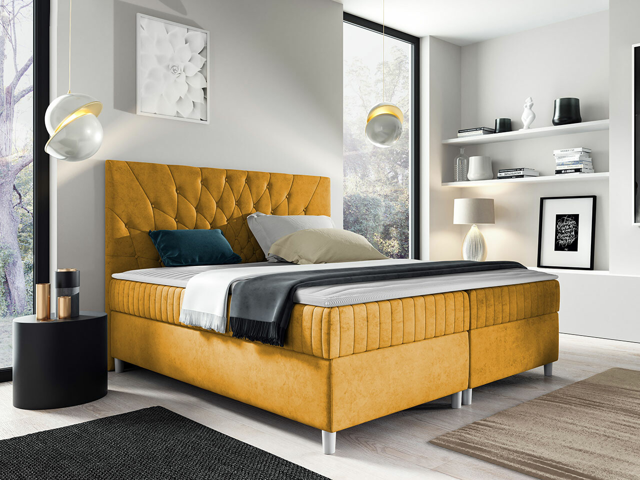 Letto continentale Civitas (Manila 32)