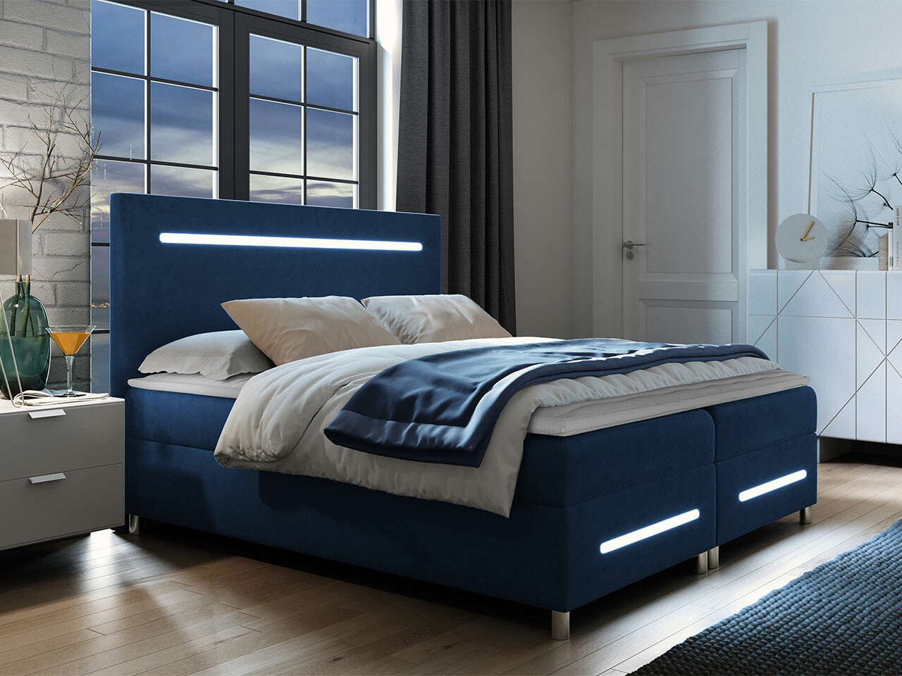 Letto continentale Pluvia (Fresh 11)