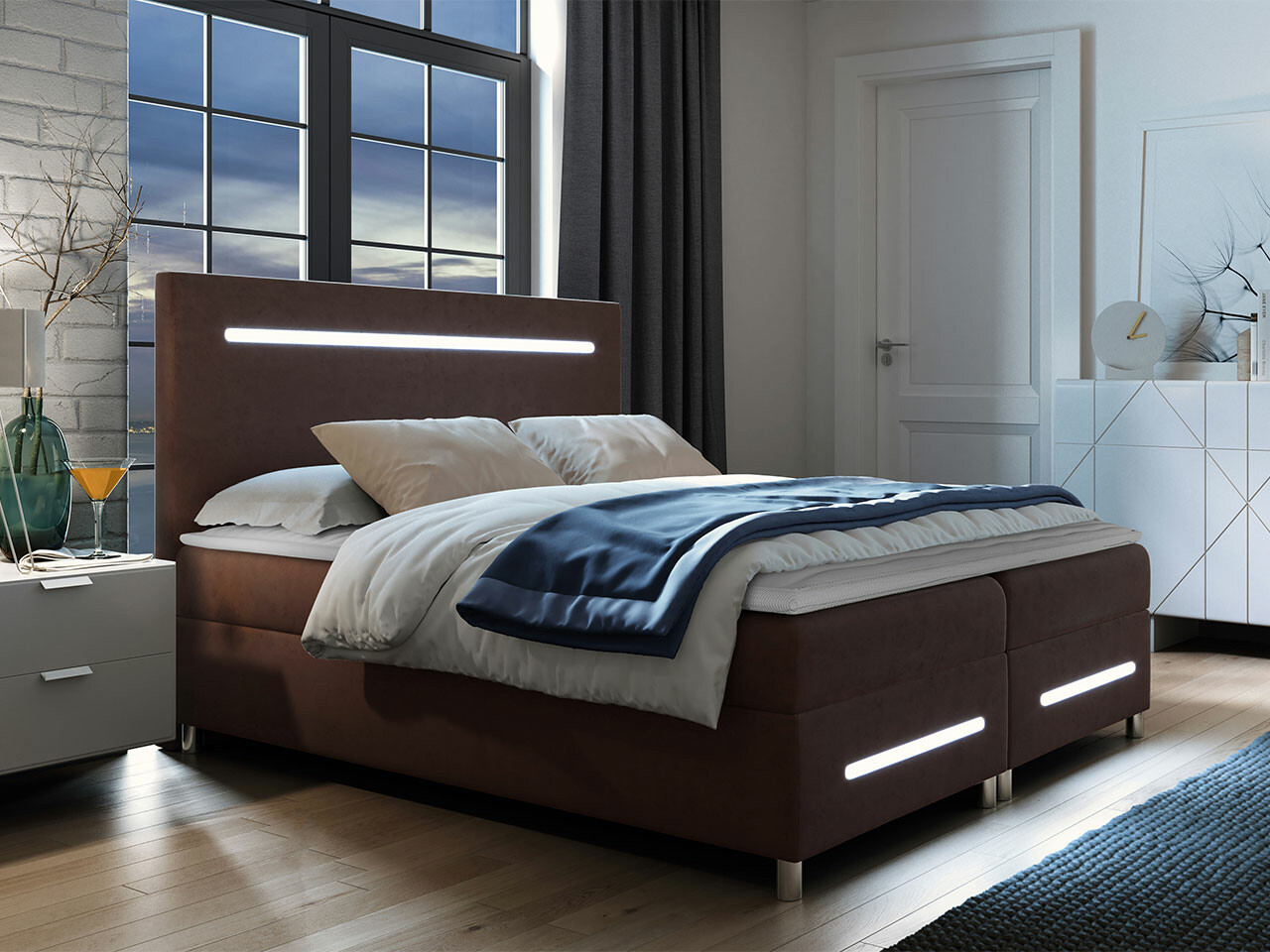 Letto continentale Pluvia (Fresh 4)