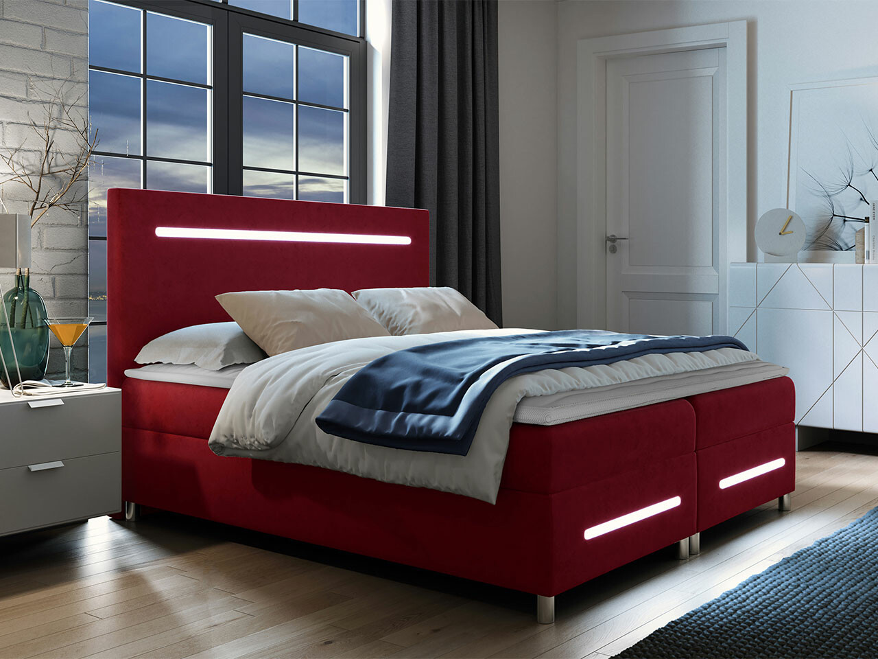Letto continentale Pluvia (Fresh 8)