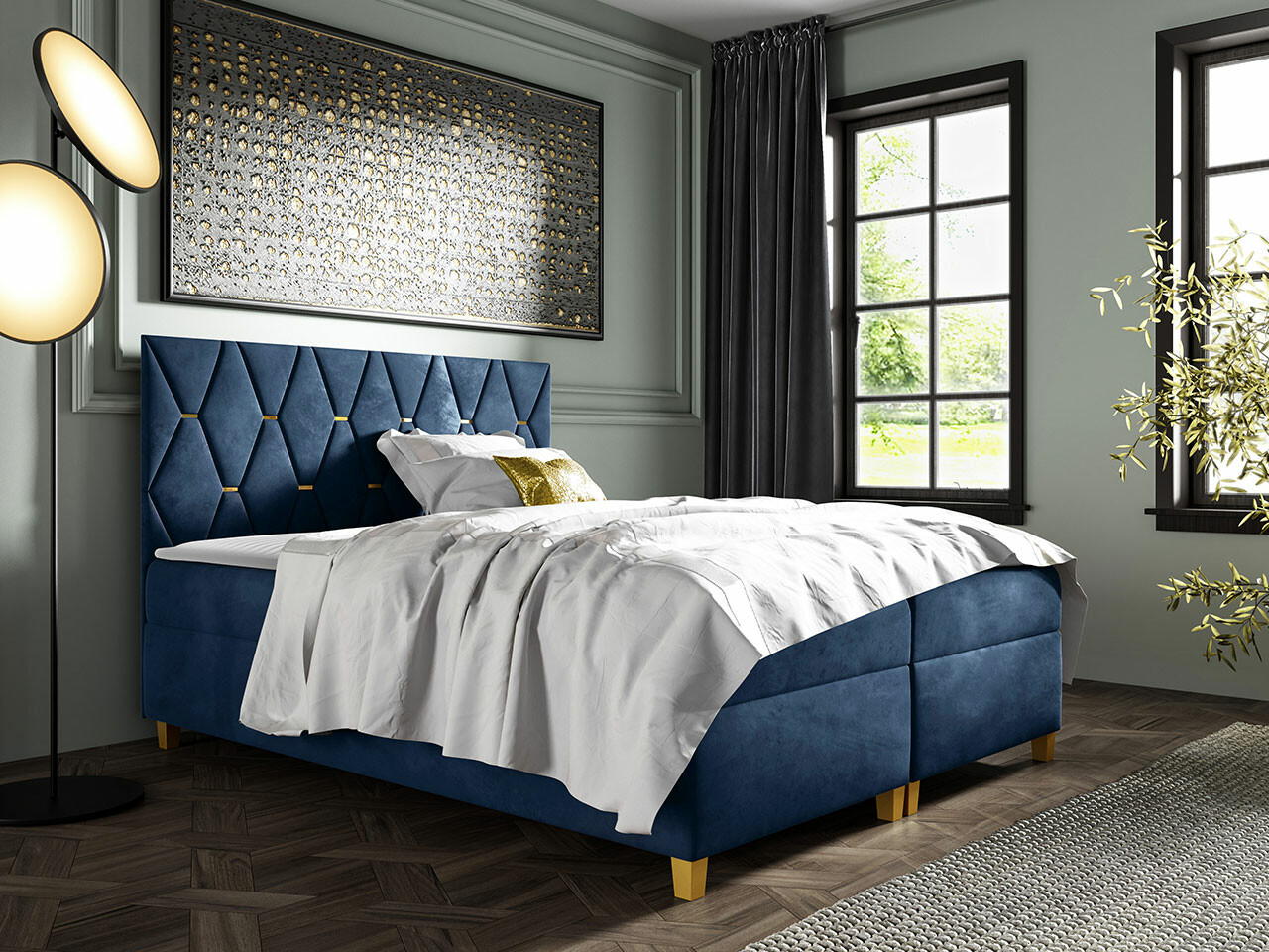 Letto continentale Nemus (Fresh 11)