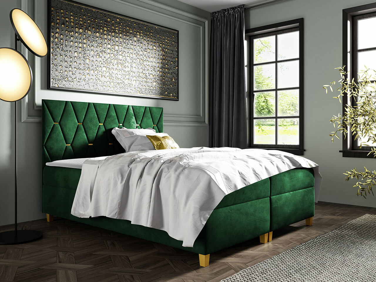 Letto continentale Nemus (Fresh 13)