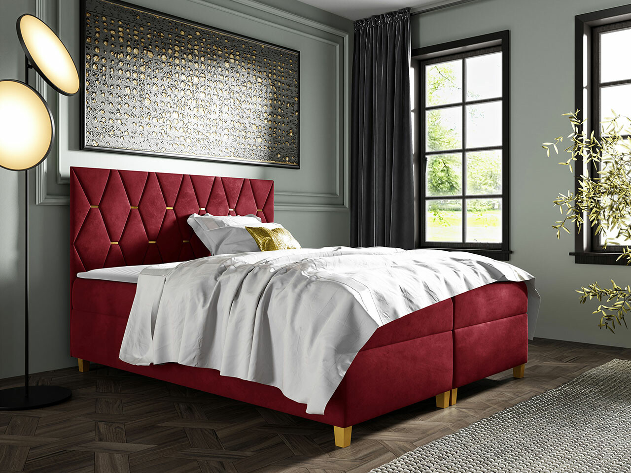 Letto continentale Nemus (Fresh 8)