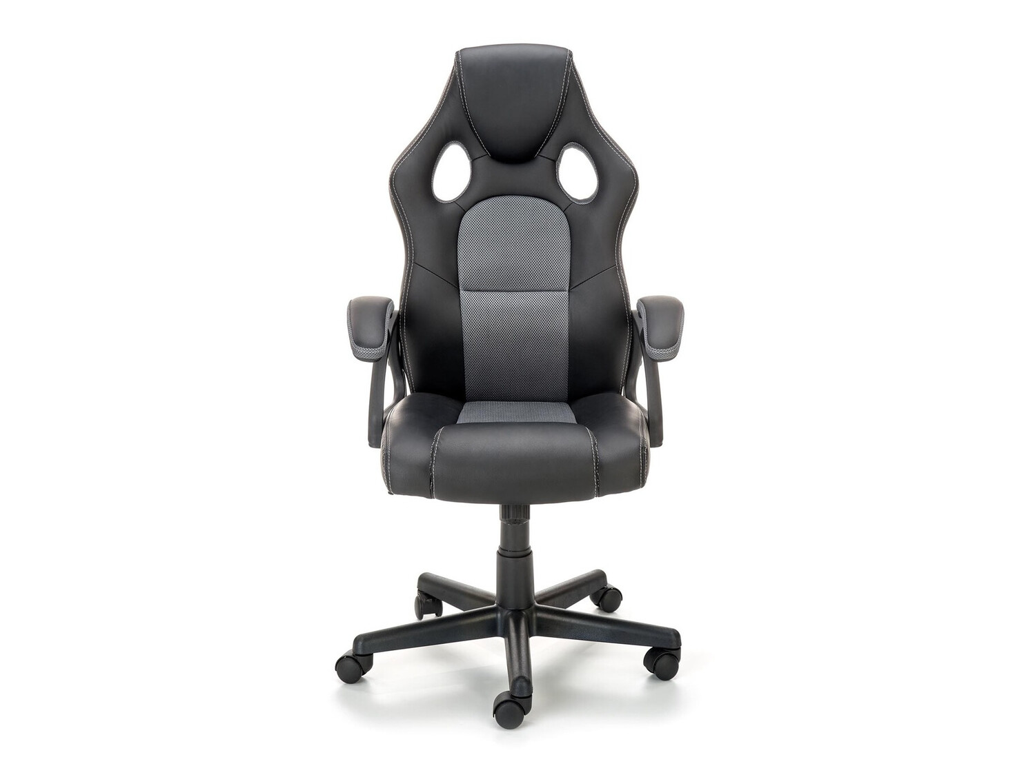 Sedia da ufficio Houston 1340 (Grigio + Nero)