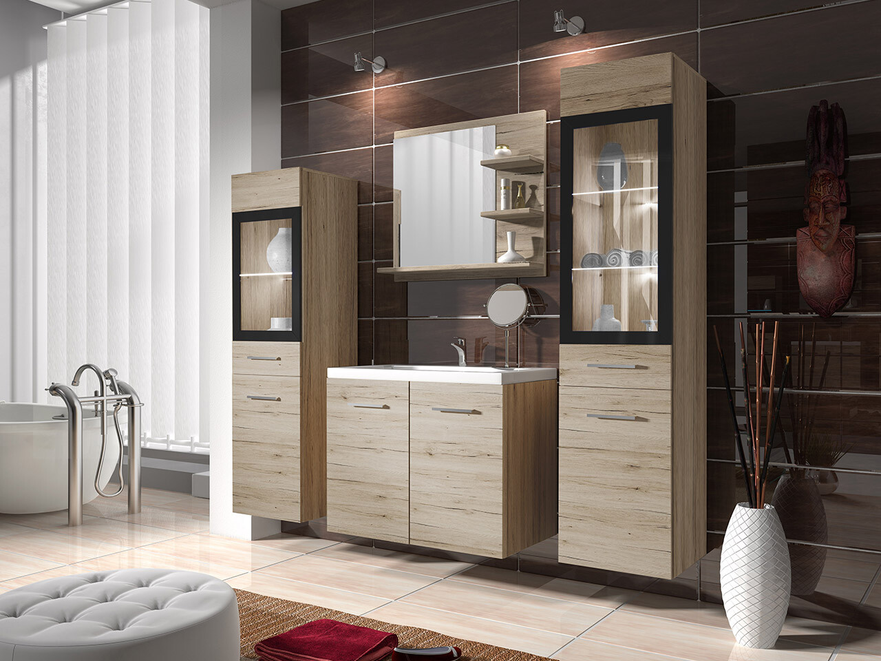 Set bagno Scientia IV (Quercia sanremo)