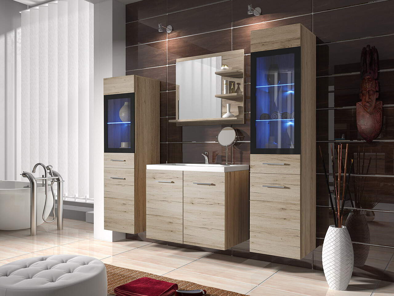 Set bagno Scientia IV (Quercia sanremo)