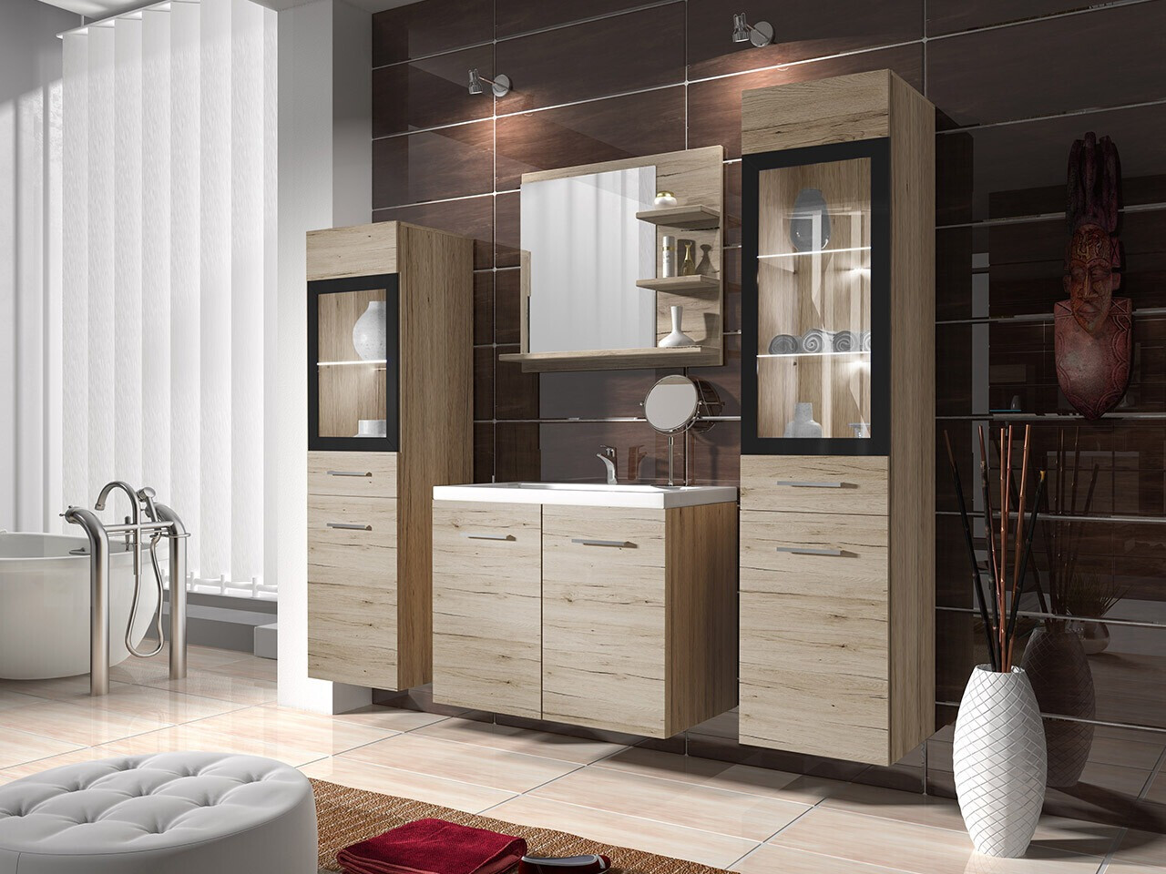 Set bagno Scientia IV (Quercia sanremo)