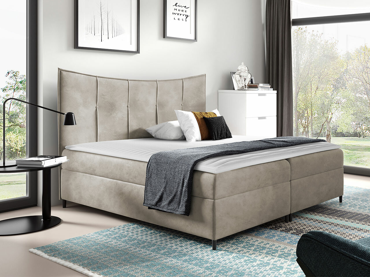 Letto continentale Fons I (Fresh 1)